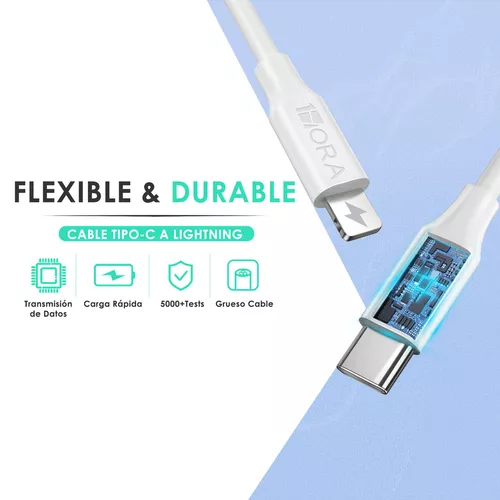 Cable cargador USB de carga rápida 3A para iPhone 13 12 11 14 Pro X XR