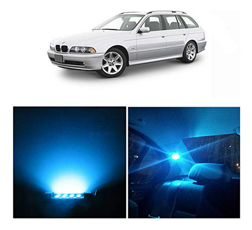 Luces Led Azul Hielo Para Bmw Serie 5 E39