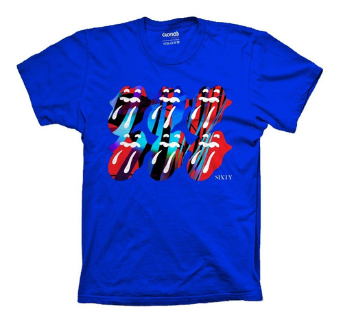 Remera Rolling Stones Tour Sixty 62`22` Retro Vintage Tour1