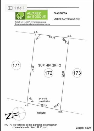 Imagen 2 de 12 de Se Vende Lote De 15x35 Mts 2 En Alvarez Del Bosque