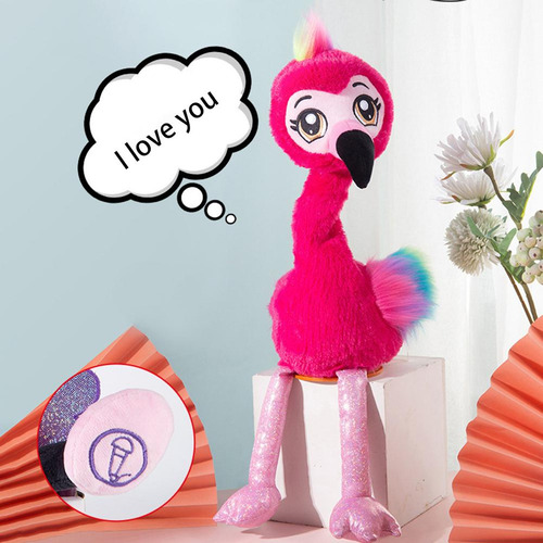 Peluche De Baile Animal Toys Flamingo Electric Flamingo