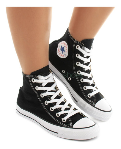 Tenis Converse Bota Black Chuck Taylor