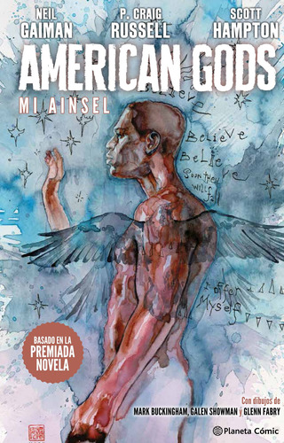 American Gods Sombras Tomo nº 02/03, de Gaiman, Neil. Serie Cómics Editorial Comics Mexico, tapa dura en español, 2020