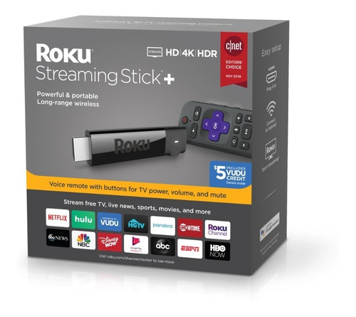 Roku Express+ Plus Smart Tv Hd Hdmi Netflix Youtube