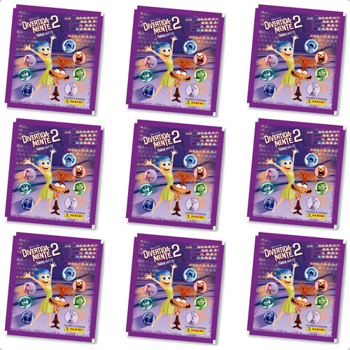 Kit 24 Figurinhas A01 A A24 Especiais Álbum Divertidamente 2