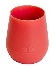 Ezpz Tiny Cup (coral) - Vaso De Entrenamiento 100% Silicona 