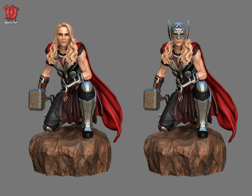 Archivo Stl Impresión 3d - Thor Jane Foster - Mart