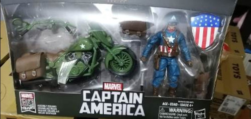 Capitán América Legendary Riders Marvel Legends