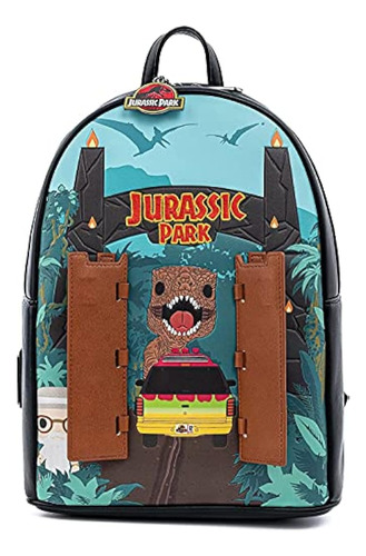 Mini Mochila Jurassic Park Gates Loungefly Pop