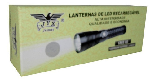 Lanterna Led Foco Fixo Recarregável Jy-8841 Jyx Cree Q5