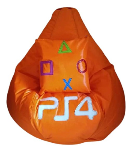 Puff Pera Lona Impermeable Ps4