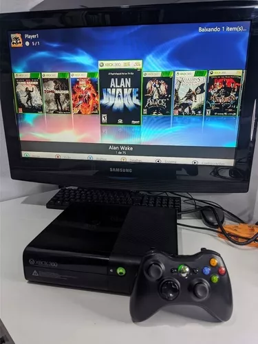 Xbox 360 Rgh Hd 500gb Lotado De Jogos Novinho - Escorrega o Preço