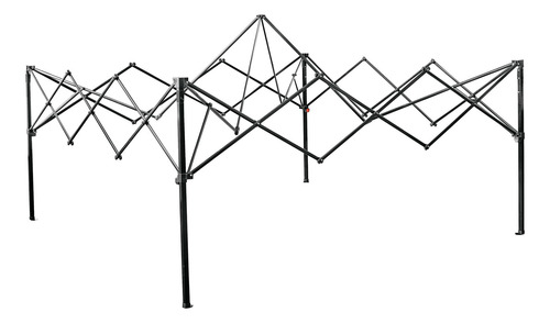 Carpa Toldo Plegable Lona Impermeable Ajustable 3alturas 3x3
