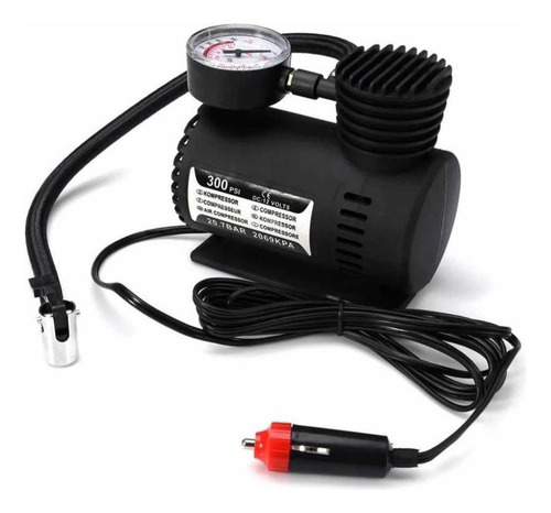 Mini Compresor Air 12v 300 Psi Moto E-roca Qp122
