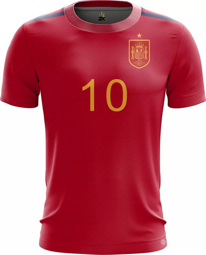 Camiseta Camisa Futebol Espanha Envio Hj 100