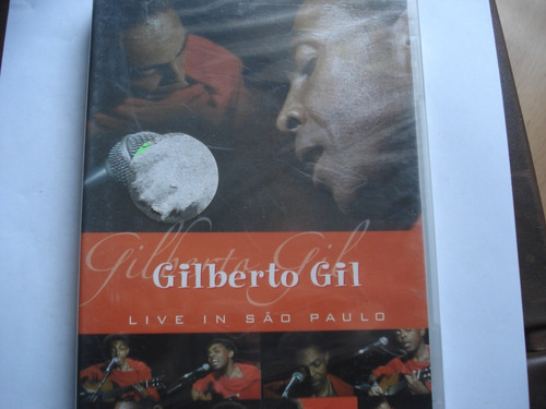 Dvd Gilberto Gil Live In Sao Paulo