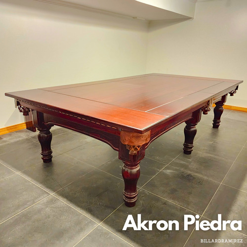Mesa De Pool Akron Piedra Raulí Deluxe