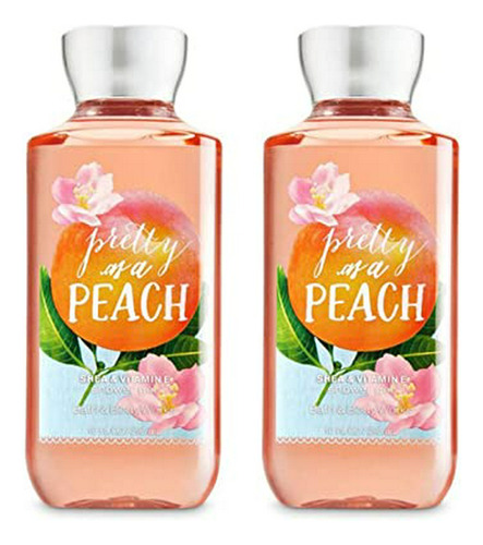 Set De Regalo De Gel De Ducha Pretty As Peach De Bath & Body