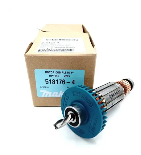 Induzido Furadeira Makita Hp1620 Hp 1640 1620 518176-4