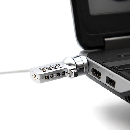 Candado De Seguridad Para Laptop Getttech Qll-001, Acero