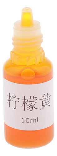 Colores De Pigmentos De Jabón De 10 10ml De Amarillo Limón