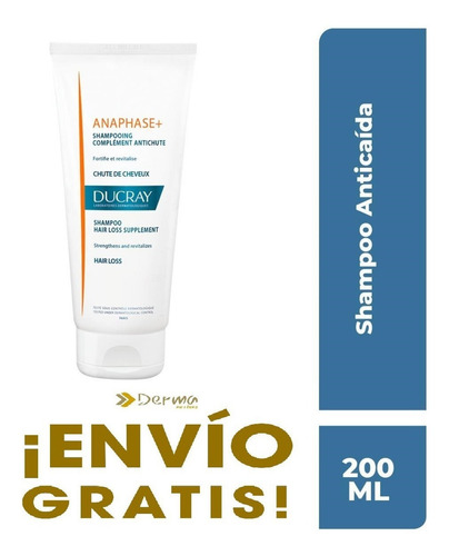 Shampoo Ducray Anaphase+ Fortalecedor Anticaída 200ml