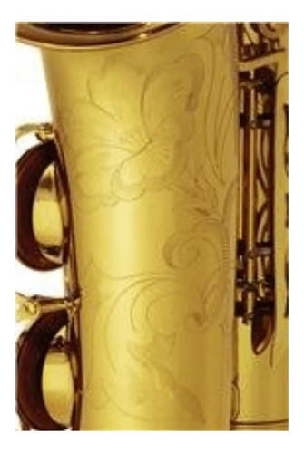 Saxofone Alto Yamaha Yas62iv Laqueamento Dourado
