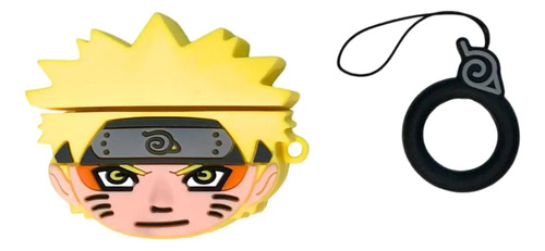 Funda Estuche Kawaii Para Airpods Pro2 Con Gancho Naruto 1