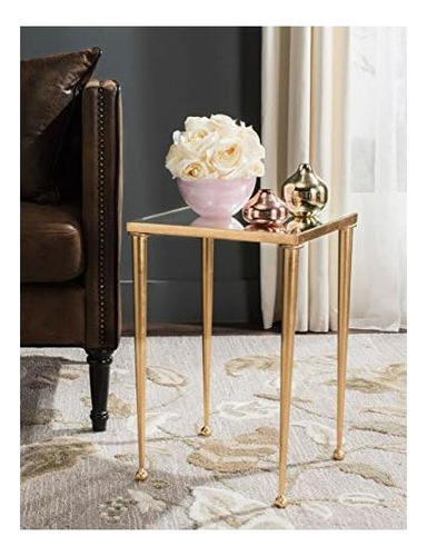 Mesa Safavieh Home Collection Nyacko Con Tapa De Espejo En P