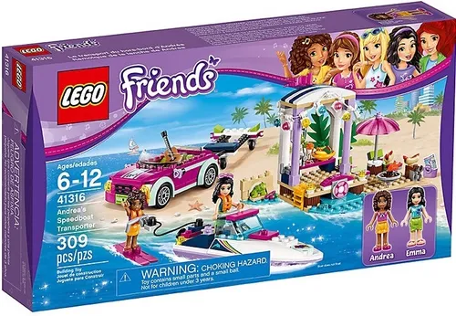 Lego Friends Remolque De La Lancha De Andrea 41316 Env o gratis