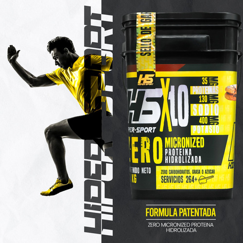 Hs Supplements Hiper Sport Proteína Zero 10kg Galleta