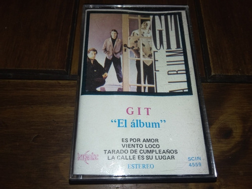 Git El Album Casete Original Impecable Estado Rock Argentino
