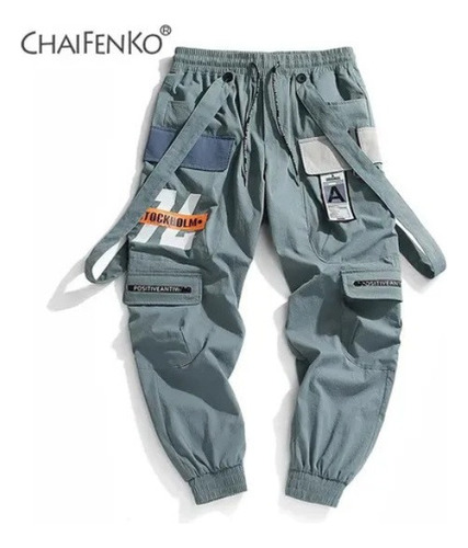 Pantalones Cargo Con Estampado Hip Hop Street