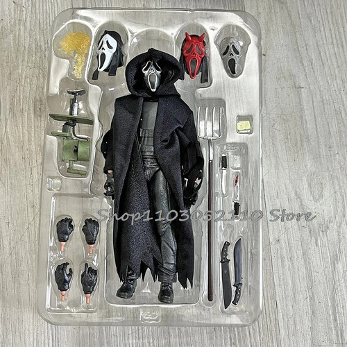 Figura De Acción Neca Figure Inferno Fire Ghost Face, Juguet