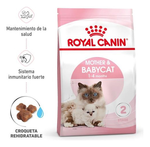 Gatarina Royal Canin Mother & Baby Cat.  Bolsa De 2.730 Kg.