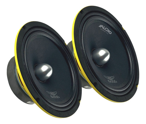 Par Medios Rangos 8inch Db Bass Diablo84 300wrms Open Show Color Negro