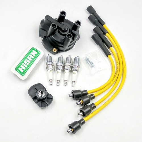 Imagen 3 de 10 de Kit Distribuidor Nissan K21 Cables Autoelevador Nafta Hisan