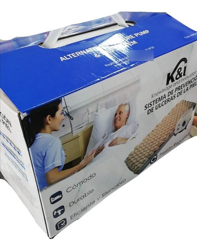 Imagen 2 de 2 de Colchón Para Prevención De Úlceras En La Piel, Antiescaras