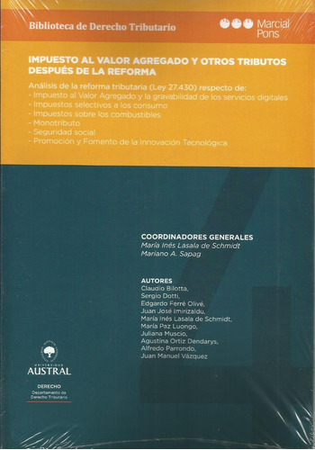 Impuesto Al Valor Agregado Otros Tributos Lasala De Schmid 