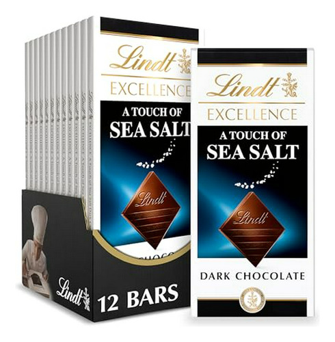 Excellence Bar, A Touch Of Sea Salt Dark Chocolate, Great Fo