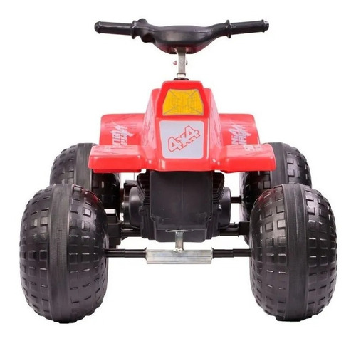 Imagen 3 de 5 de Cuatriciclo a batería para niños Rodacross Arenero Miniquad color rojo 220V
