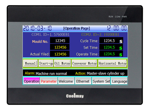 Plc-hmi  12/12 4ad 4 V Ethernet