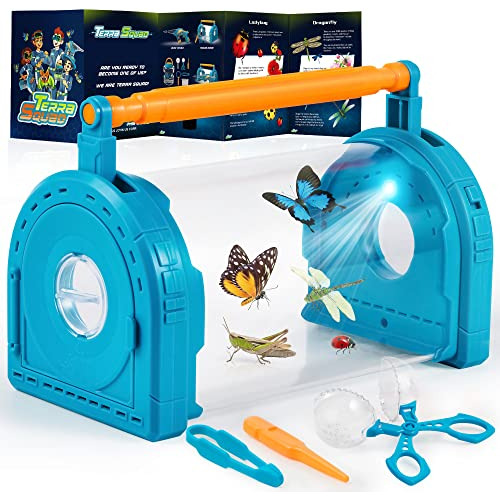 Kit Recolector De Insectos Niños - Caja De Hábitat De...