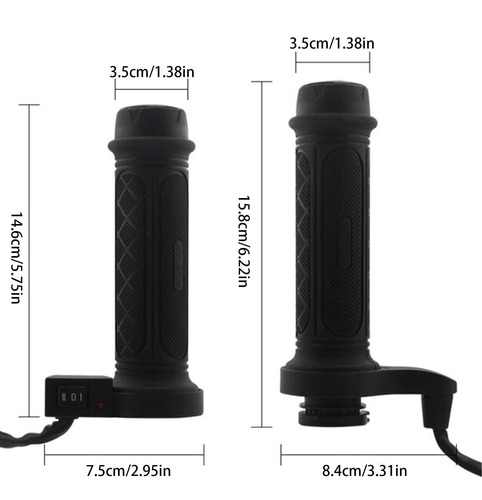 Cubierta De Manija Calefactora Para Motocicleta Puños Calefa