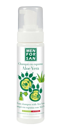 Shampoo En Espuma Con Aloe Vera - Roedores, Conejos, Hurones