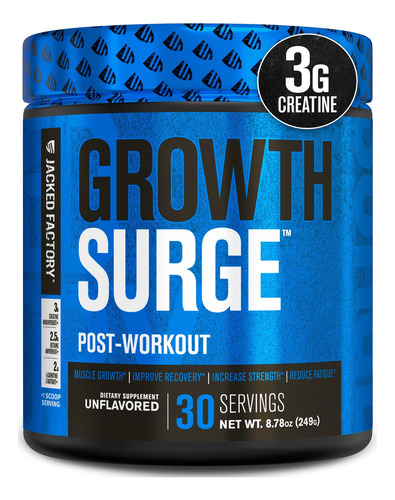 Suplemento De Creatina Jacked Factory Growth Surge, 1 Kg