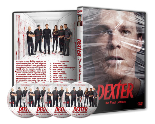 Dexter Serie Completa En Dvd Latino