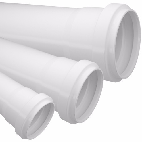 Tubo De Esgoto Pvc 150mm - Barra 6 Metros - Marca Plastubos