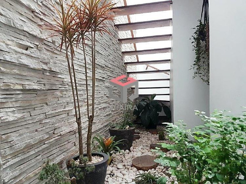 Imagem 15 de 28 de Sobrado À Venda, 3 Quartos, 2 Suítes, 3 Vagas, Jardim - Santo André/sp - 114877