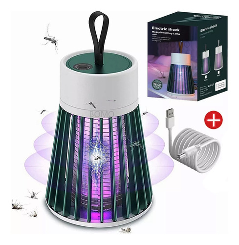 Lampara Repelente Eléctrica Led Uv Trampa Para Mosquitos